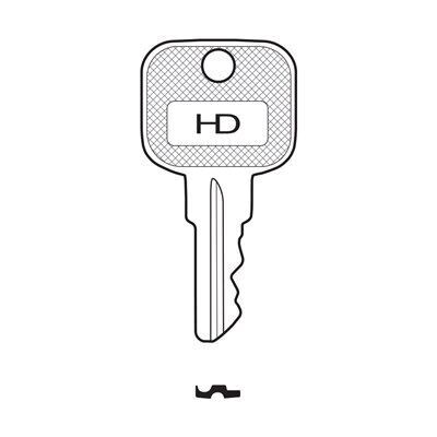 JD-1 Industrial HD Pre-Cut Key