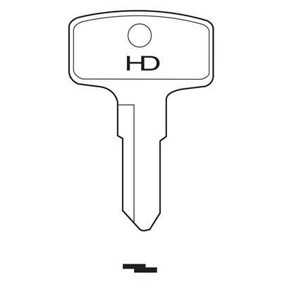 KUB1 Industrial HD Key Blank