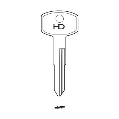 DT24 Industrial HD Key Blank