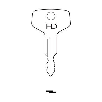 TAK1 Industrial HD Pre-Cut Key
