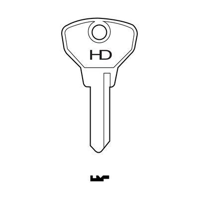 SIP10R Industrial HD Key Blank