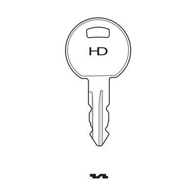 1051 Industrial HD Pre-Cut Key