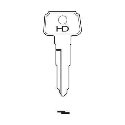 YMH19S Industrial HD Key Blank