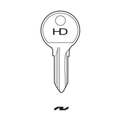 KM8 Industrial HD Key Blank