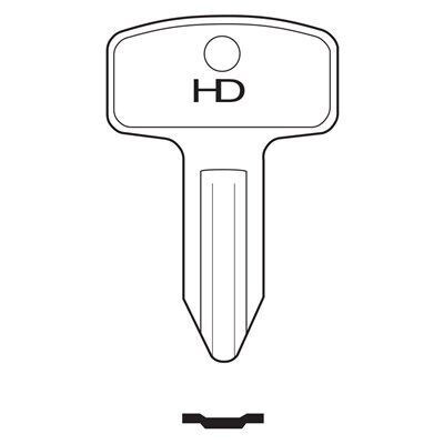 10FS Industrial HD Key Blank