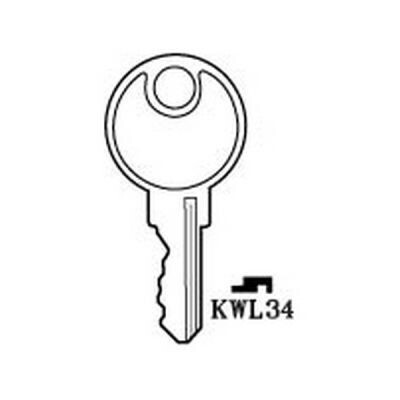 AVF1 Pre-Cut Window Key