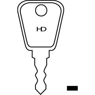 ZE5000 Pre-Cut Window Key