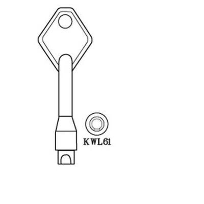 KWL61 Window Key