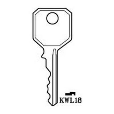 WKWMS8 303A Pre-Cut Window Key