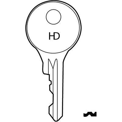 2D025 Pre-Cut Window Key