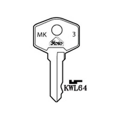 KWL64 Pre-Cut Window Key