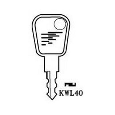 KWL40 Pre-Cut Window Key