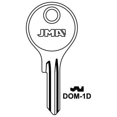 DOM-1D Window Key Blank