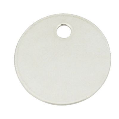 Nickel Plated Round Pet Disc (19mm to 38mm)