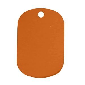 Aluminium ID Pet Tag 50x28mm (Various Colours)