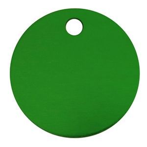 Aluminium Round Pet Tag 30mm (Various Colours)