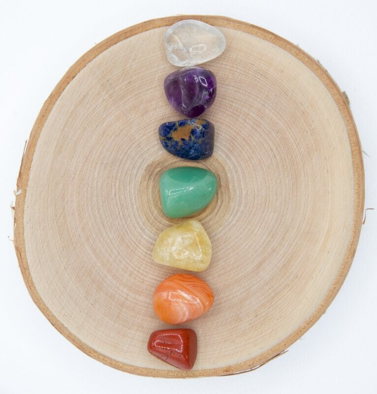 SEVEN CHAKRAS Crystals Set | 7 Chakras Crystals and Stones