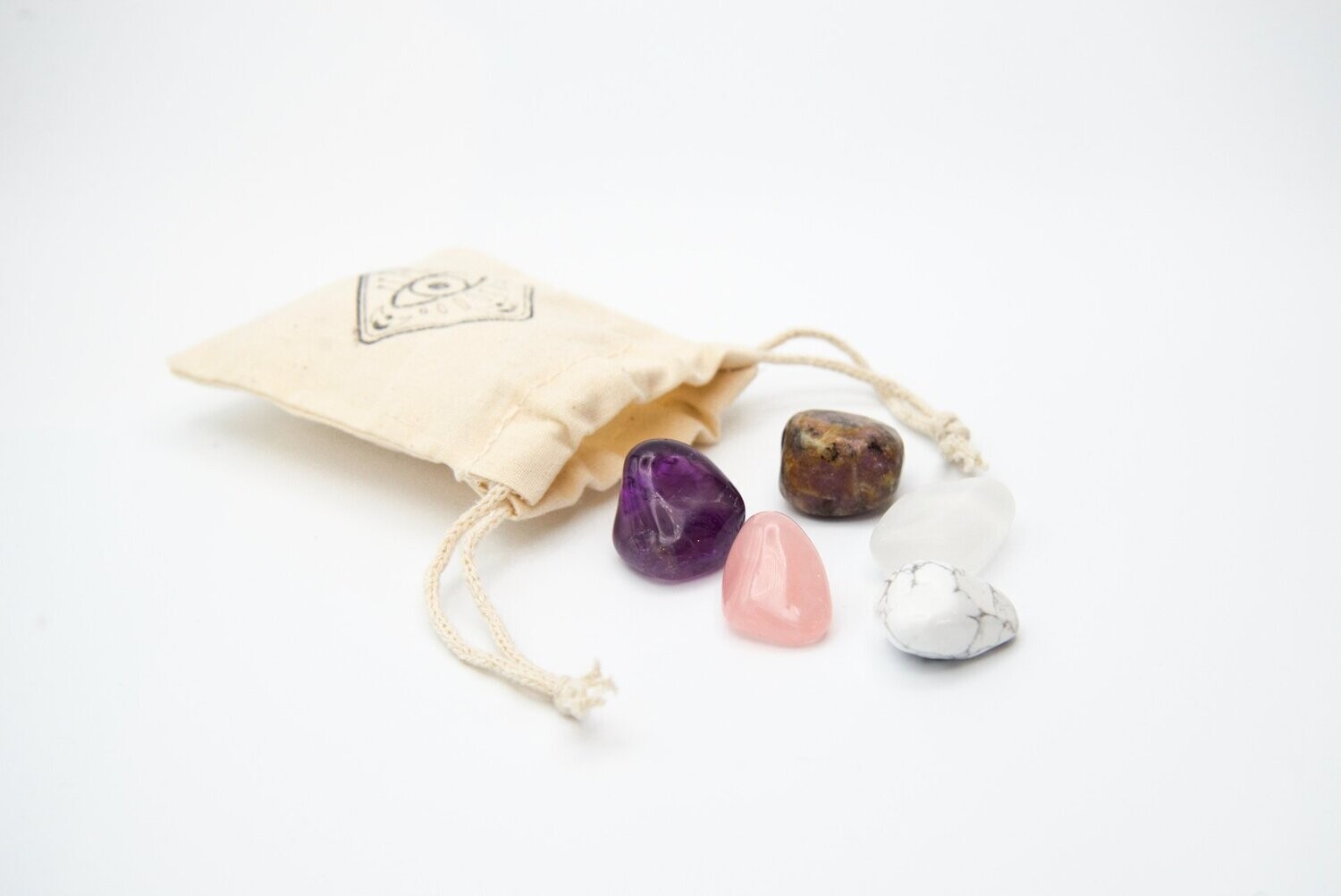 SLEEPY Time Crystals Set | Crystals and Stones for Restful Sleep