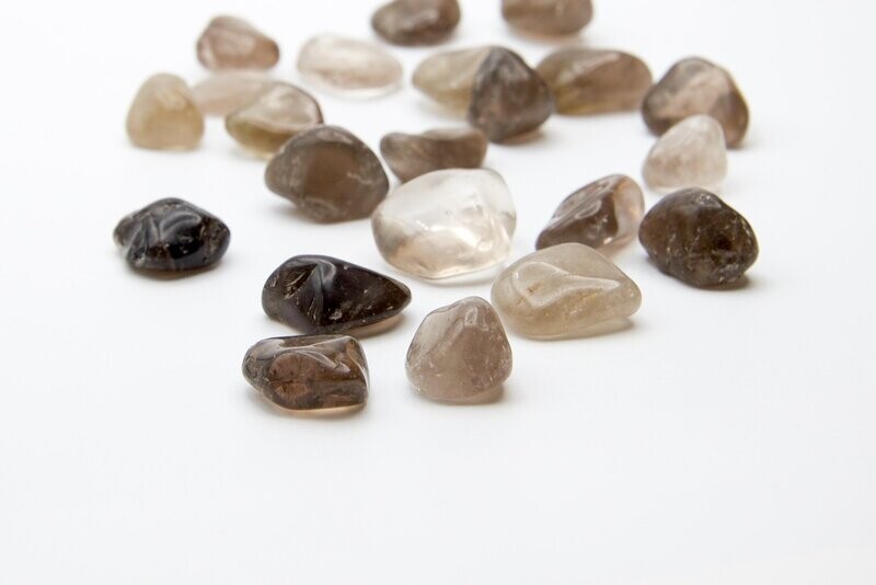 SMOKEY QUARTZ TUMBLES SET