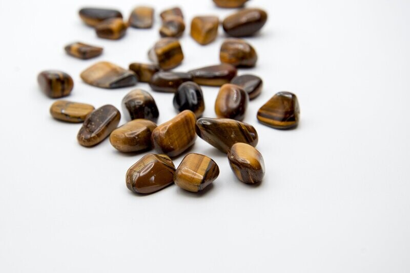 TIGERS EYE TUMBLES SET