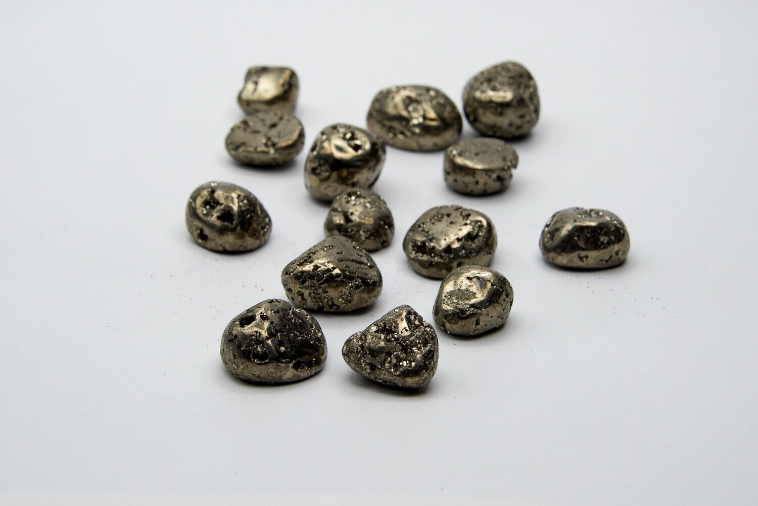 PYRITE TUMBLES SET
