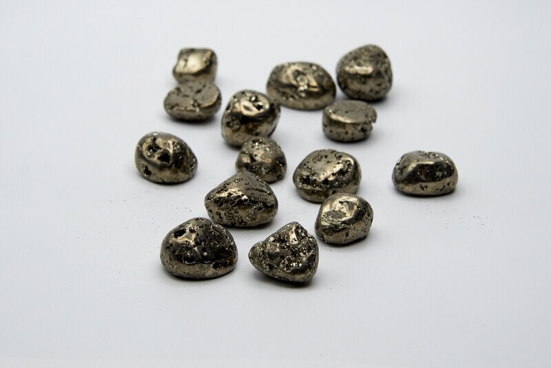PYRITE TUMBLES SET