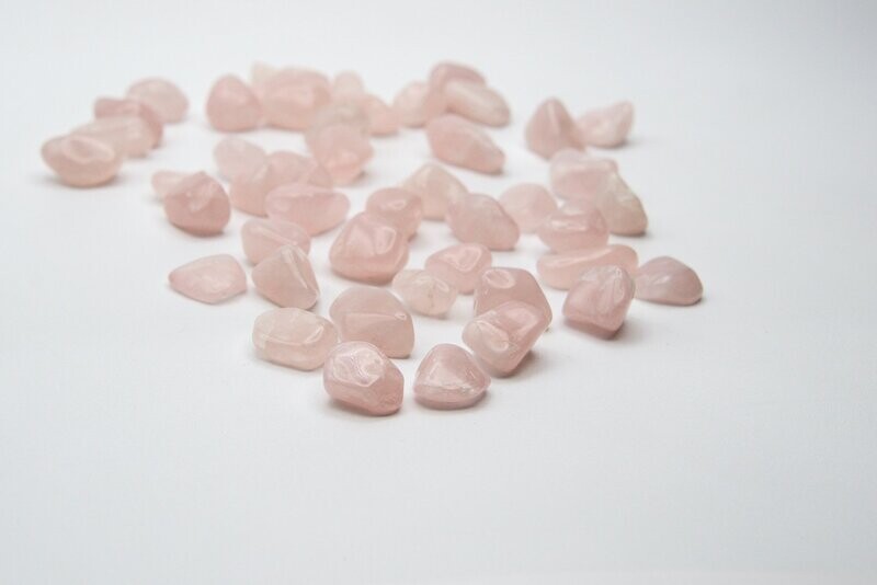 ROSE QUARTZ TUMBLES SET