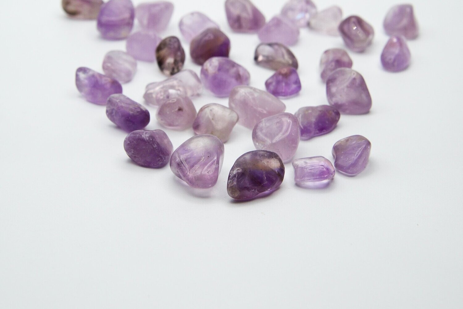 AMETHYST TUMBLES SET