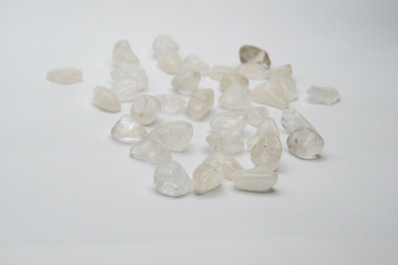 CLEAR QUARTZ TUMBLES SET