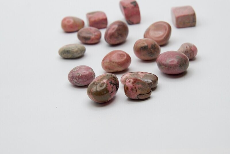 RHODONITE TUMBLES SET