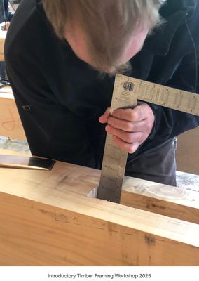 Introductory Timber Framing Workshop 2026