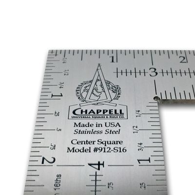 912 Center Rule Bench Square
