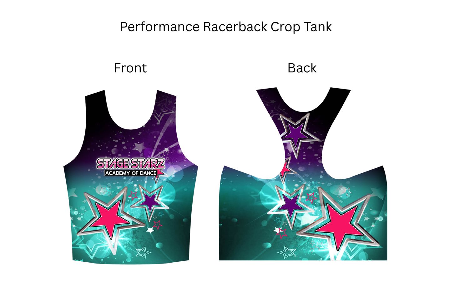 RACER BACK CROP TANK