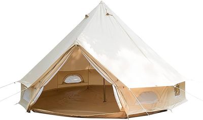 Pre-pitched tents
