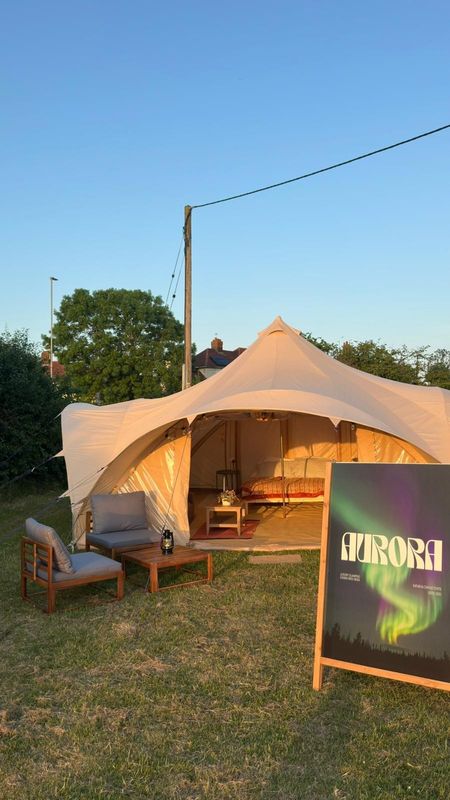 Aurora Safari Tent  - Front Field