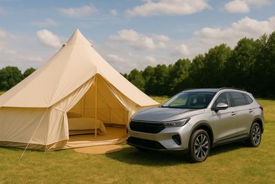 4m Bell Tent - Front Field Carfest 2026