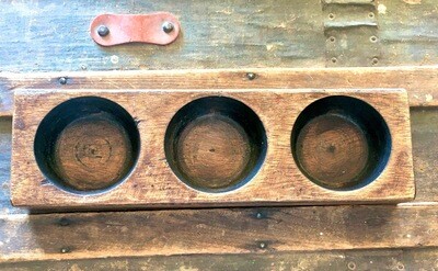 OLD WORLD 3-hole CHEESE MOLD