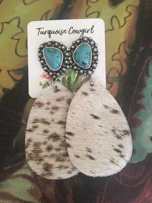 COWHIDE DROPS
