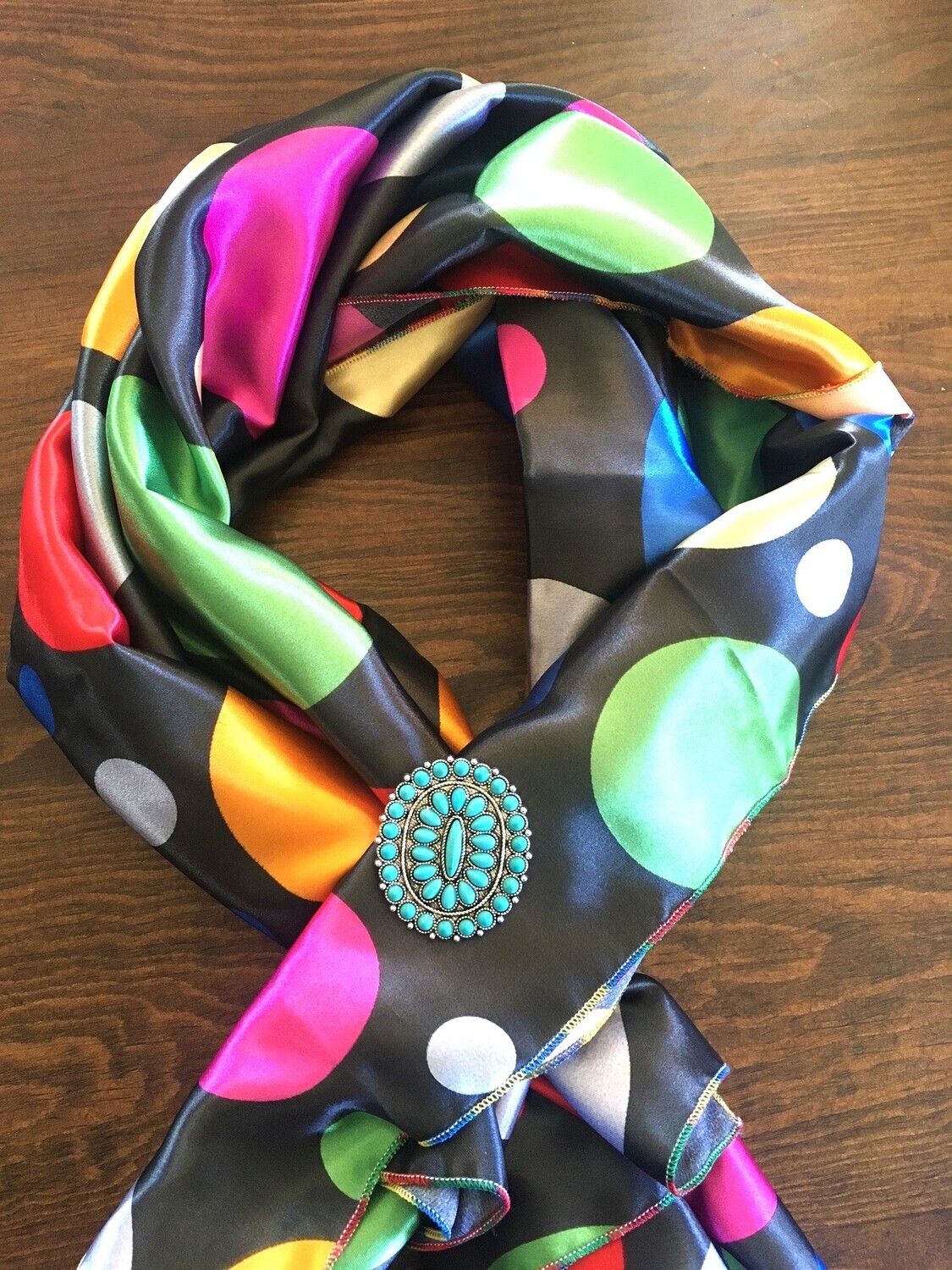 Polka Dot Carnival Gusty Plains Scarf