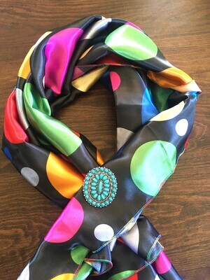 Polka Dot Carnival Gusty Plains Scarf
