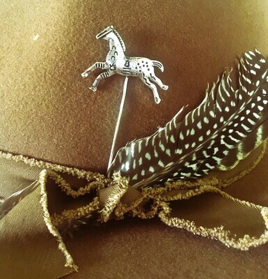 Running Horse Hat Pin