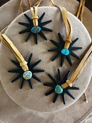 Spurs, Turquoise and Leather #4