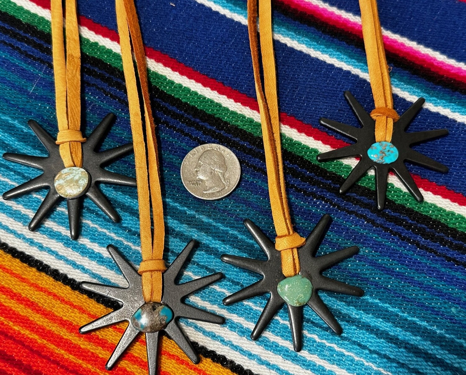 Spurs, Turquoise and Leather #3