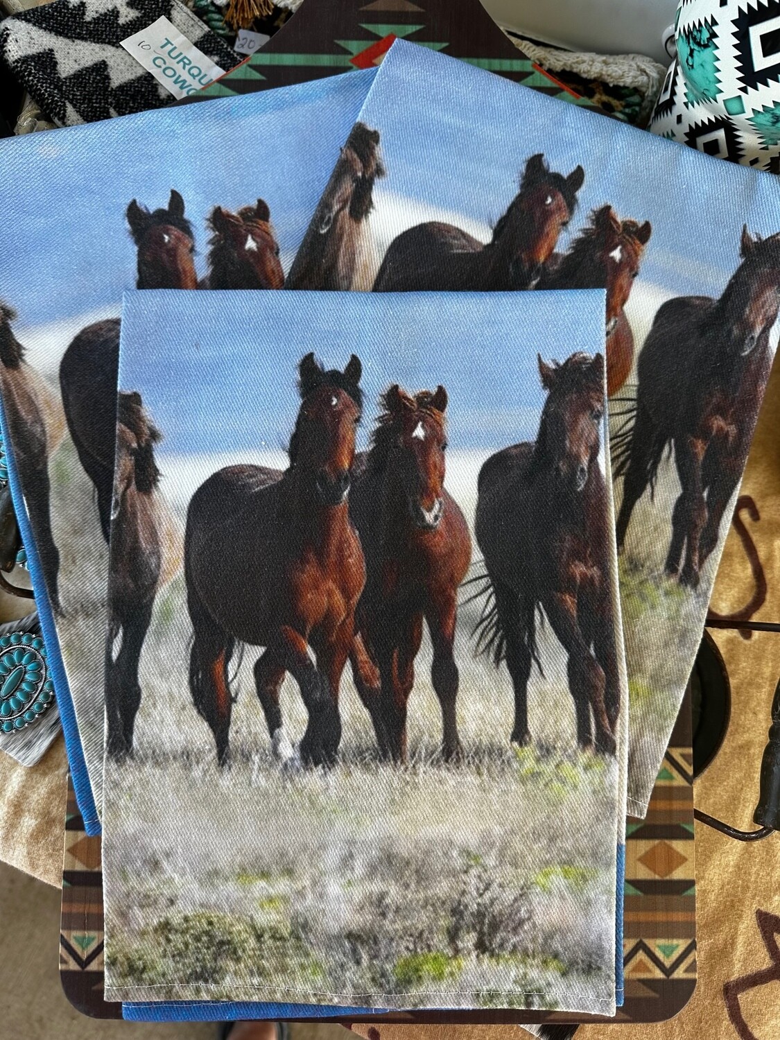 Horse Lover&#39;s Dish Towel