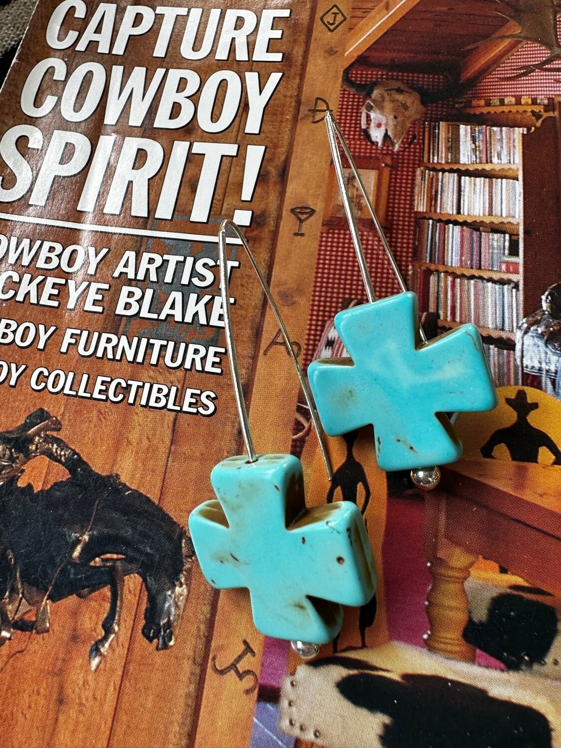 Turquoise Crosses