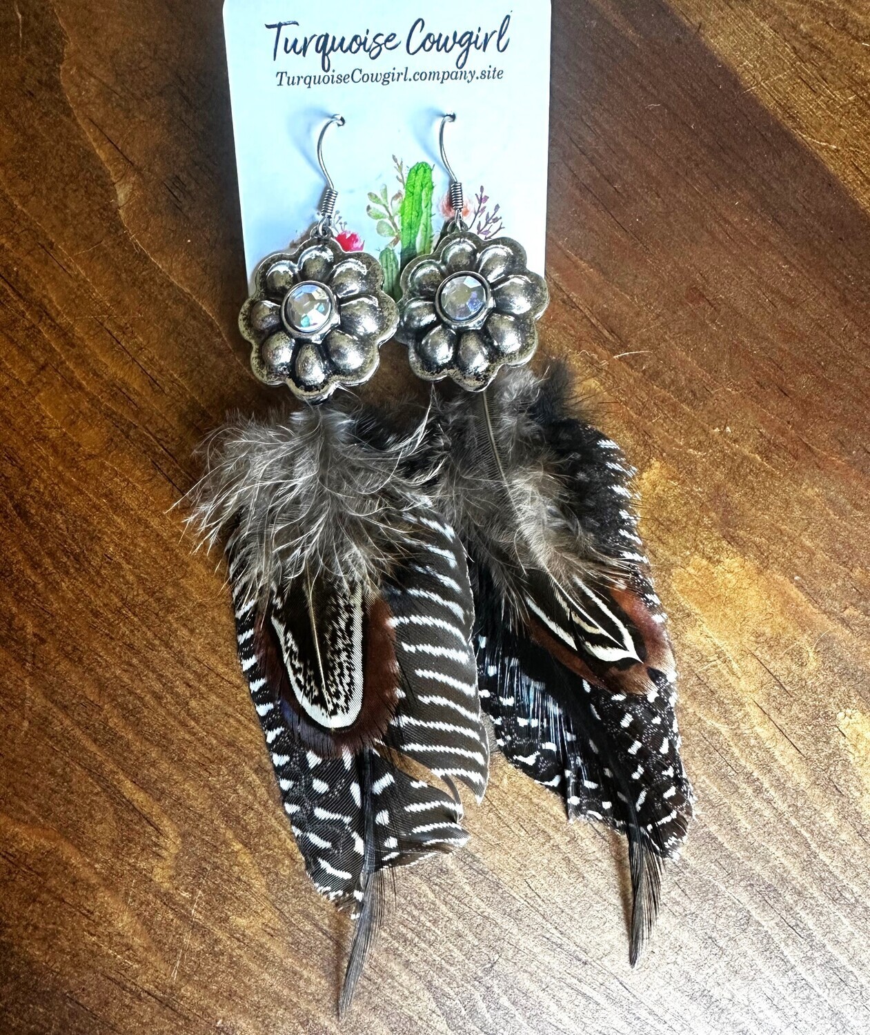 Genuine Feather Dangles