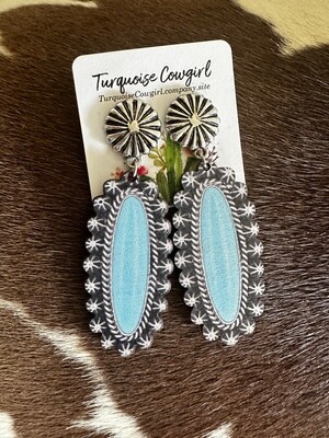 Turquoise Ovals!