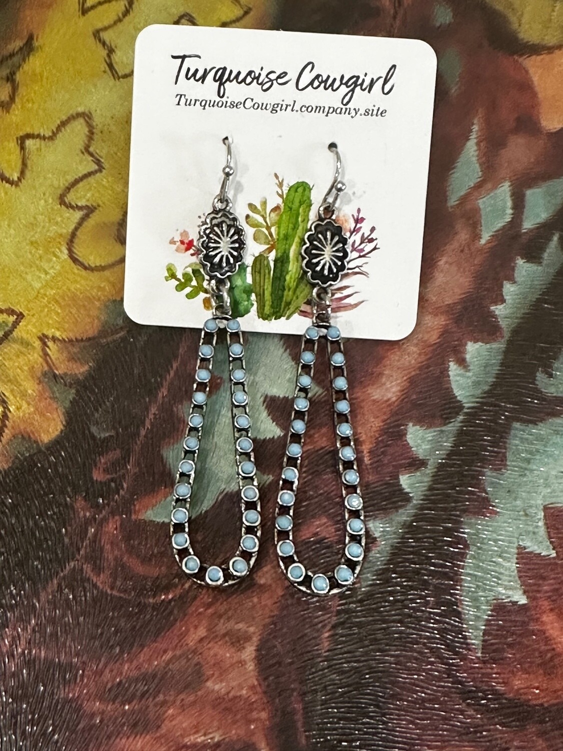 Sweet Turquoise Dangles