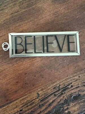 BELIEVE PENDANT