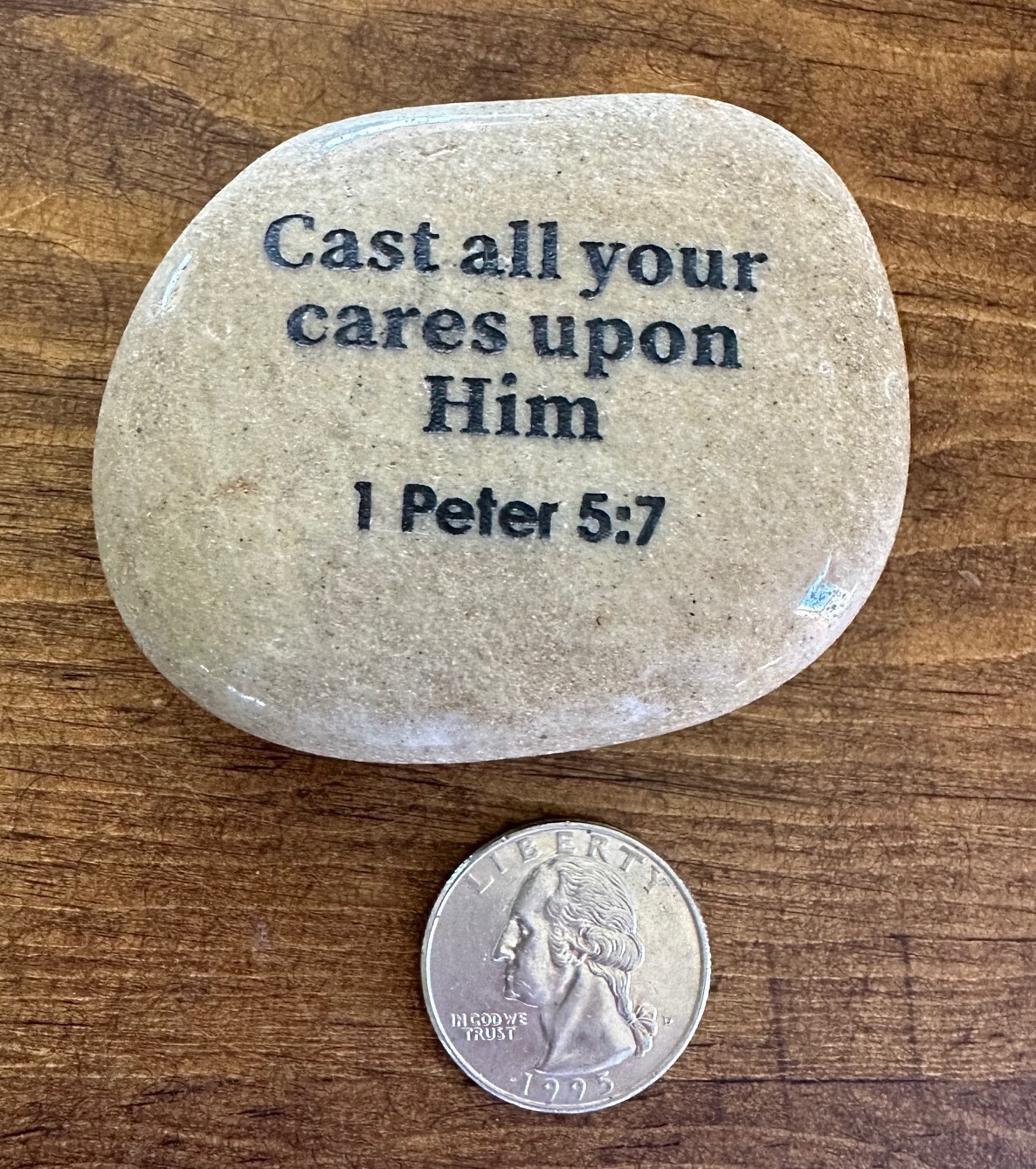 Cast Your Cares Stones